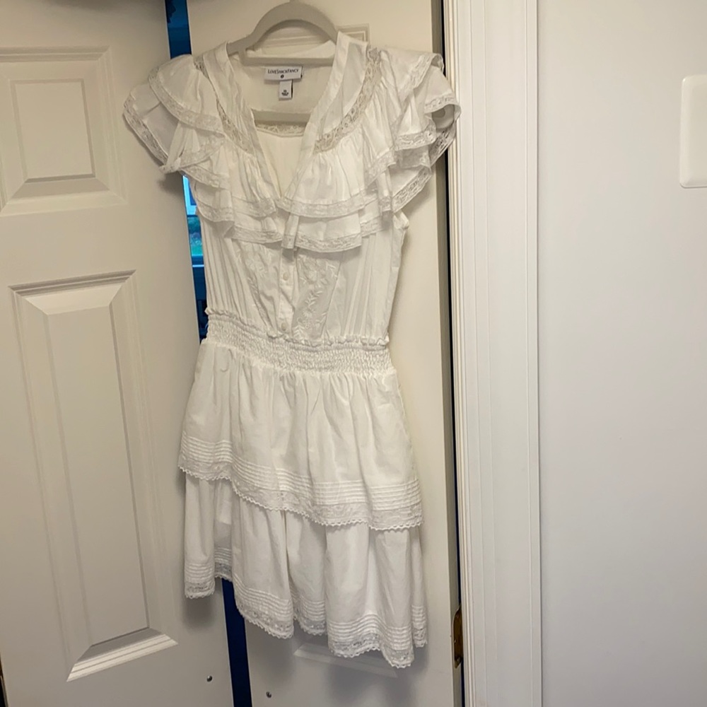 LoveShackFancy target white dress